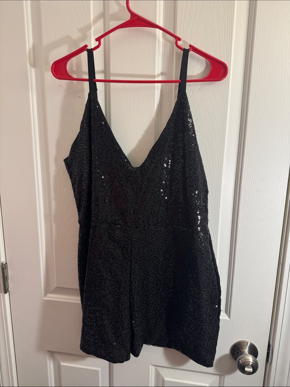 Blackmilk Black Sequin Romper